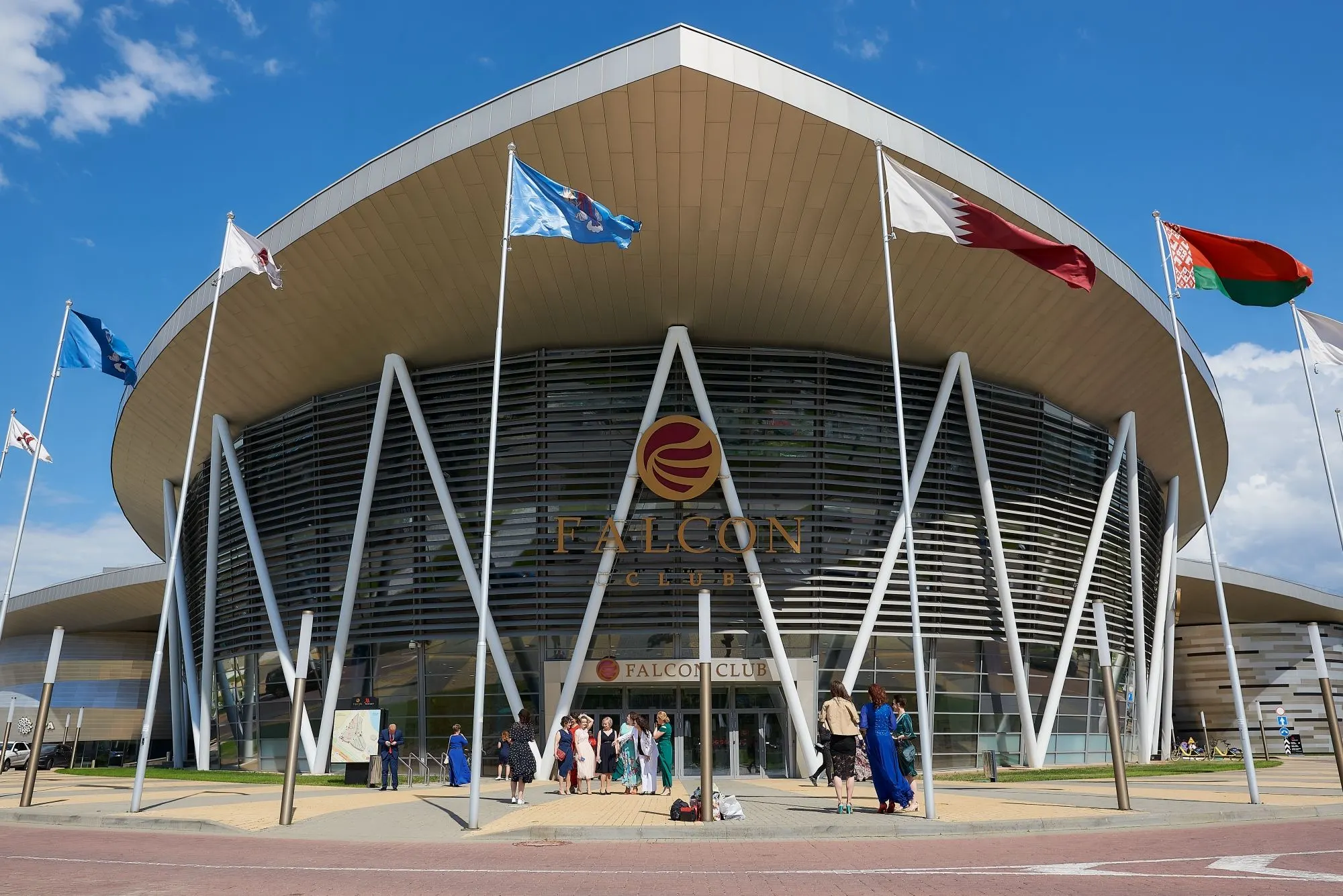 Банкетная посадка на мероприятии Oriflame в Falcon Arena